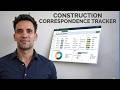 I built an Autonomous Construction Communication Tracker (without Procore, Teambinder or Aconex)