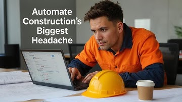 I built an Autonomous Construction Communication Tracker (without Procore, Teambinder or Aconex)