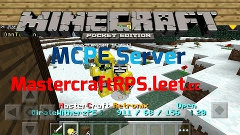 Minecraft PE - MastercraftRPS.leet.cc | MCPE Server Review