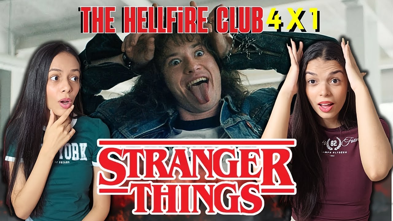 Stranger Things '4x1' REACTION | The Hellfire Club 😱
