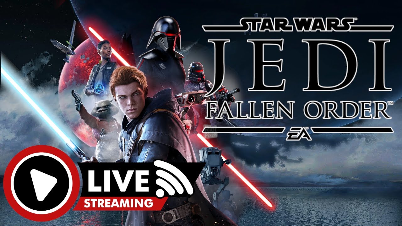 StarWars Fallen Order LiveStream (Master Jedi Mode) - YouTube