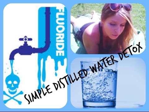 Simple Distilled Water Detox | Fluoride Toxicity and Acne