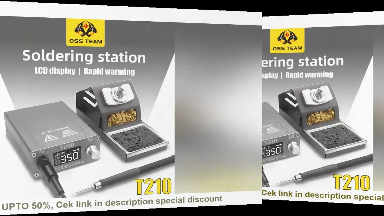 OSS T210 Smart Soldering Station Digital Welding Equipment Solder Machine for Electronic Mobile Phon