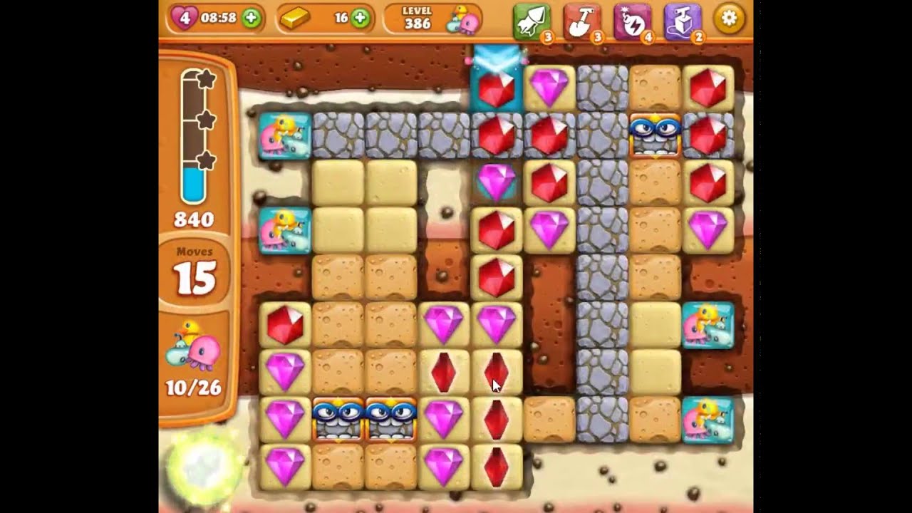 Diamond Digger Saga Level 386