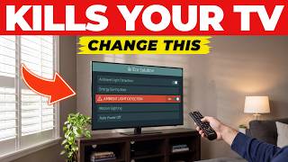 The TV Settings Nobody Talks About That Are Destroying Your Screen
