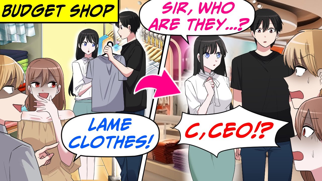 Моя бывшая и её парень смеялись над нами в дешёвом магазине одежды, но... [RomCom Manga Dub]