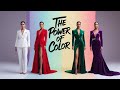 "How Fashion Colors Change Your Energy & Attract Abundance | Style Psychology👌❤️🤍🩵🩷💙