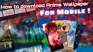 HD Anime Wallpaper in 9:16 Ratio for Mobile || titan tutorial screenshot 4