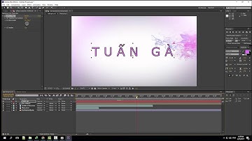 Hướng dẫn làm intro đơn giản bằng phần mềm After Effects CS6 - After Effects Tutorial