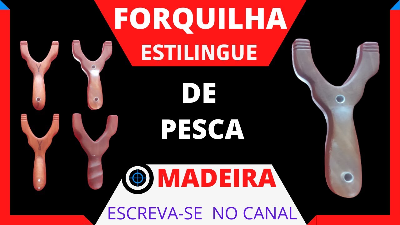 dica como fazer forquilha de estilingue de pesca