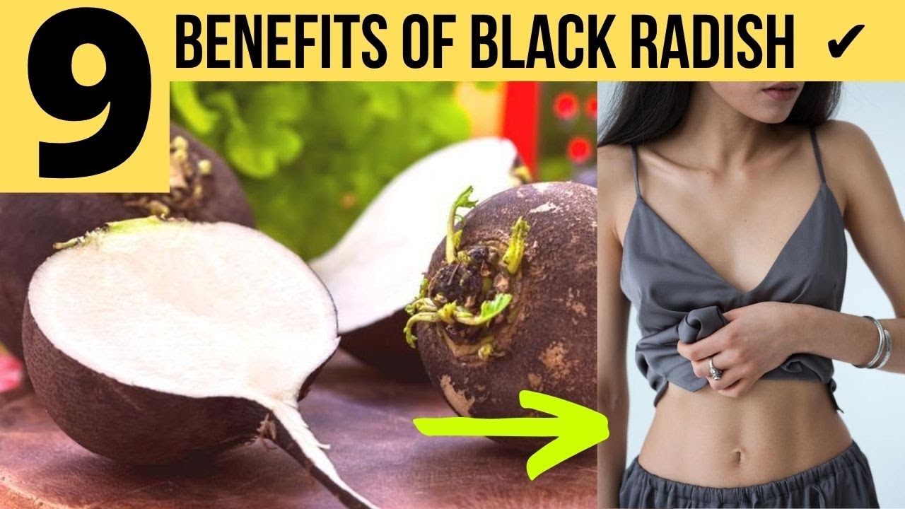 Black Radish Benefits (Know 9 Benefits Of This Vegetable) YouTube