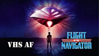 VHS AF Review - Flight of the Navigator (1986)