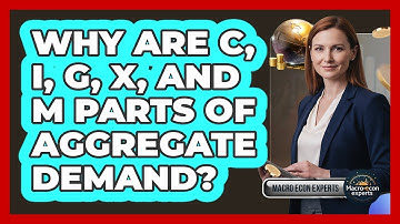 Why Are C, I, G, X, And M Parts Of Aggregate Demand? - Macroecon Experts