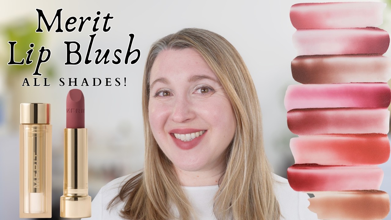 Помада MERIT Signature Lip Blush — все оттенки | Свотчи, демонстрации, сравнение формул