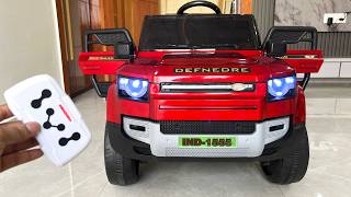 RC Defender 110 Car Unboxing & Testing | Remote Control Ride on Defender Car🔥🔥