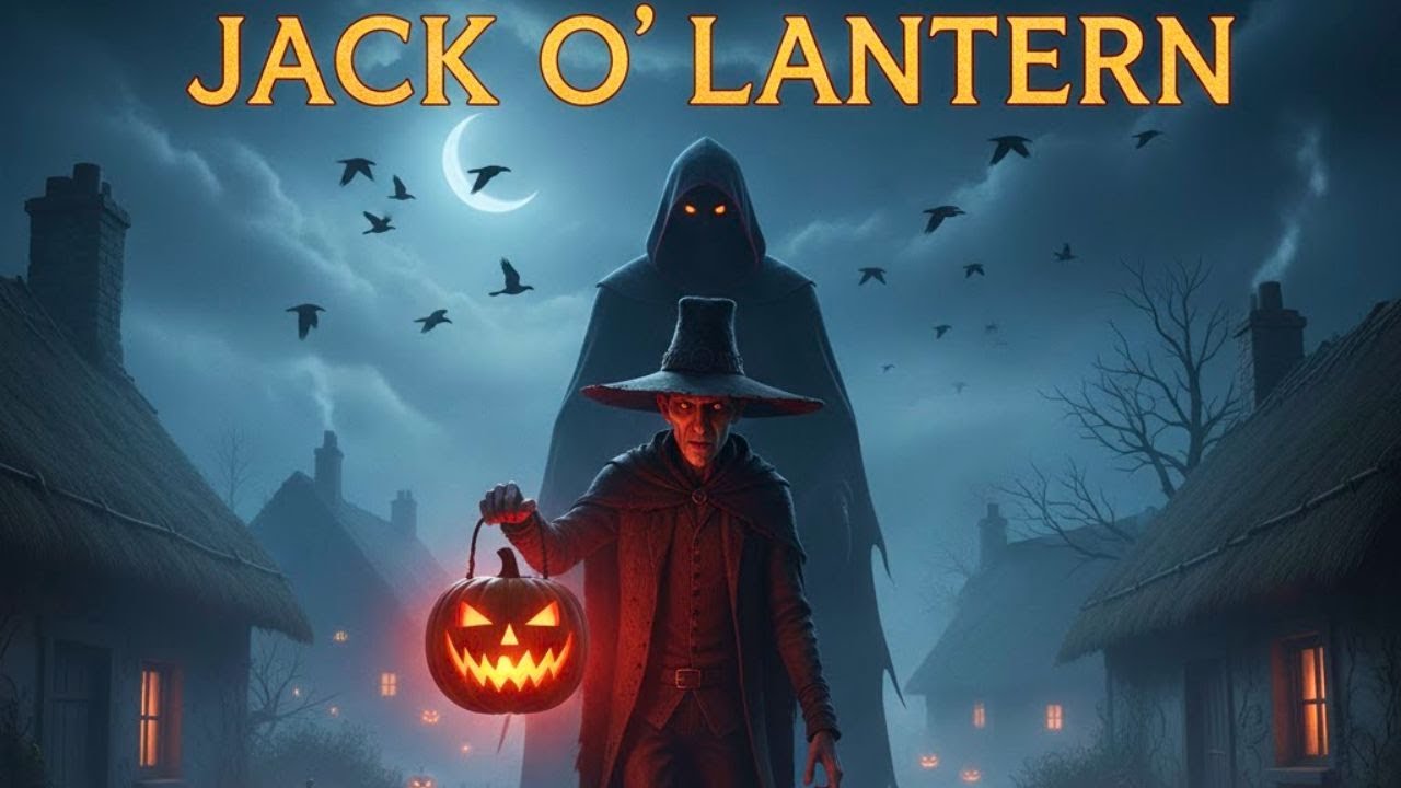 🎃ЛЕГЕНДА О ХЭЛЛОУИНСКОЙ ТЫКВЕ –👻Леденящая душу история о Джеке, который дважды обманул Дьявола!🔥