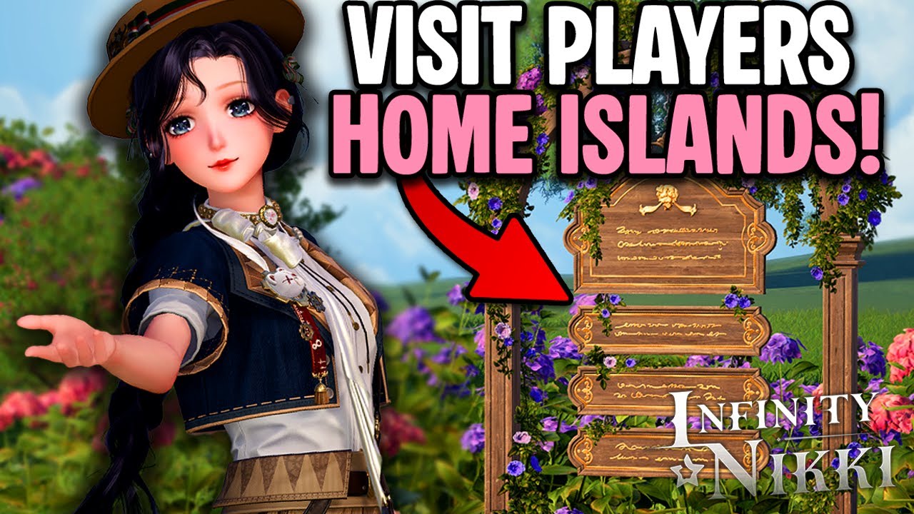 How to Use the Sign Post in Infinity Nikki ✨ | Visit & Explore Player Islands
