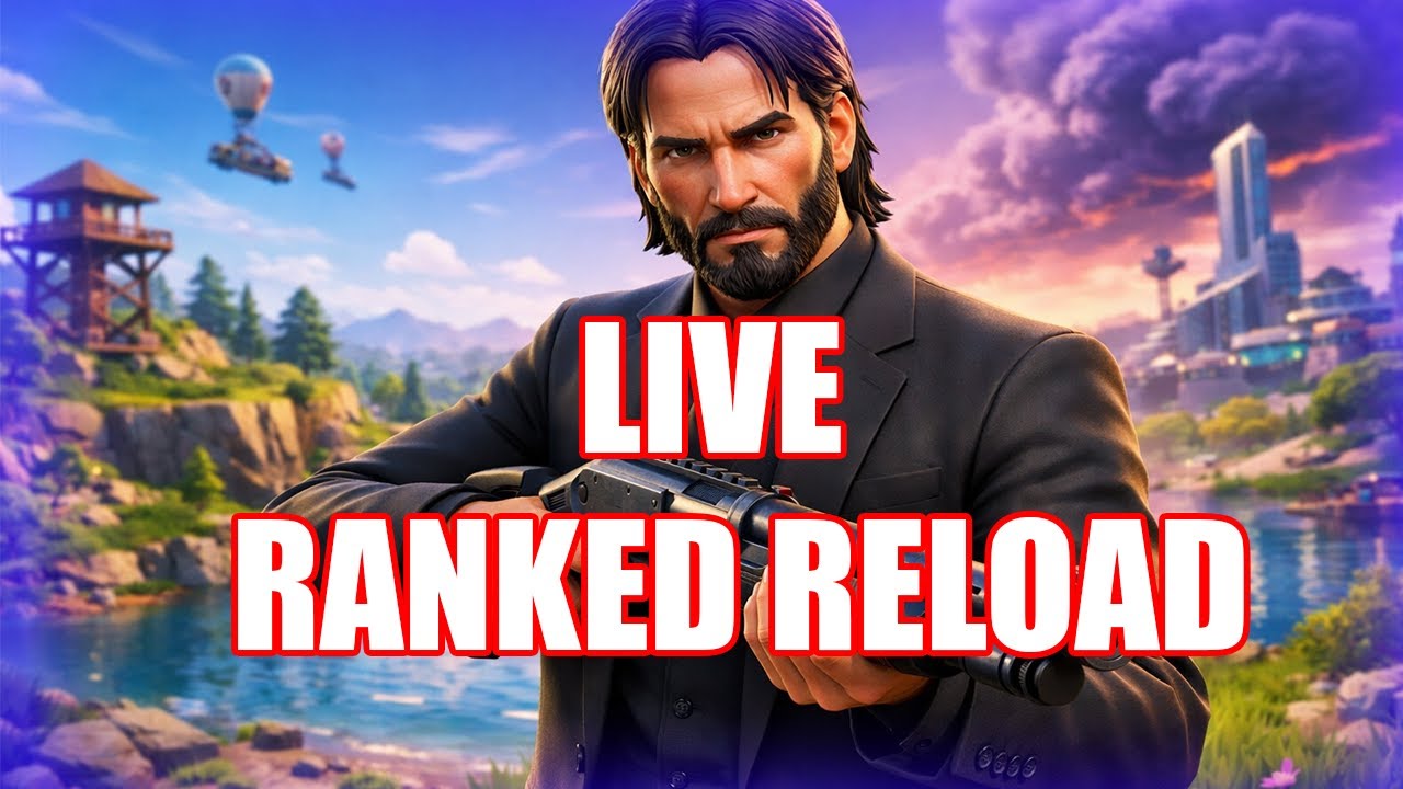 🔴 Fortnite LIVE Ranked Reload!