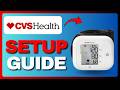 How to Set Up CVS Health Blood Pressure Monitor (Full Guide) 2026!
