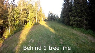 TBS Discovery - ezUHF + 2.4ghz video, first penetration test