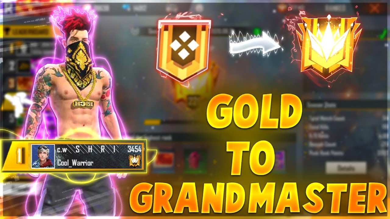 Gold to Grandmaster in 16 Hours - Ranked Season 22  Garena Free Fire / Free Fire - 