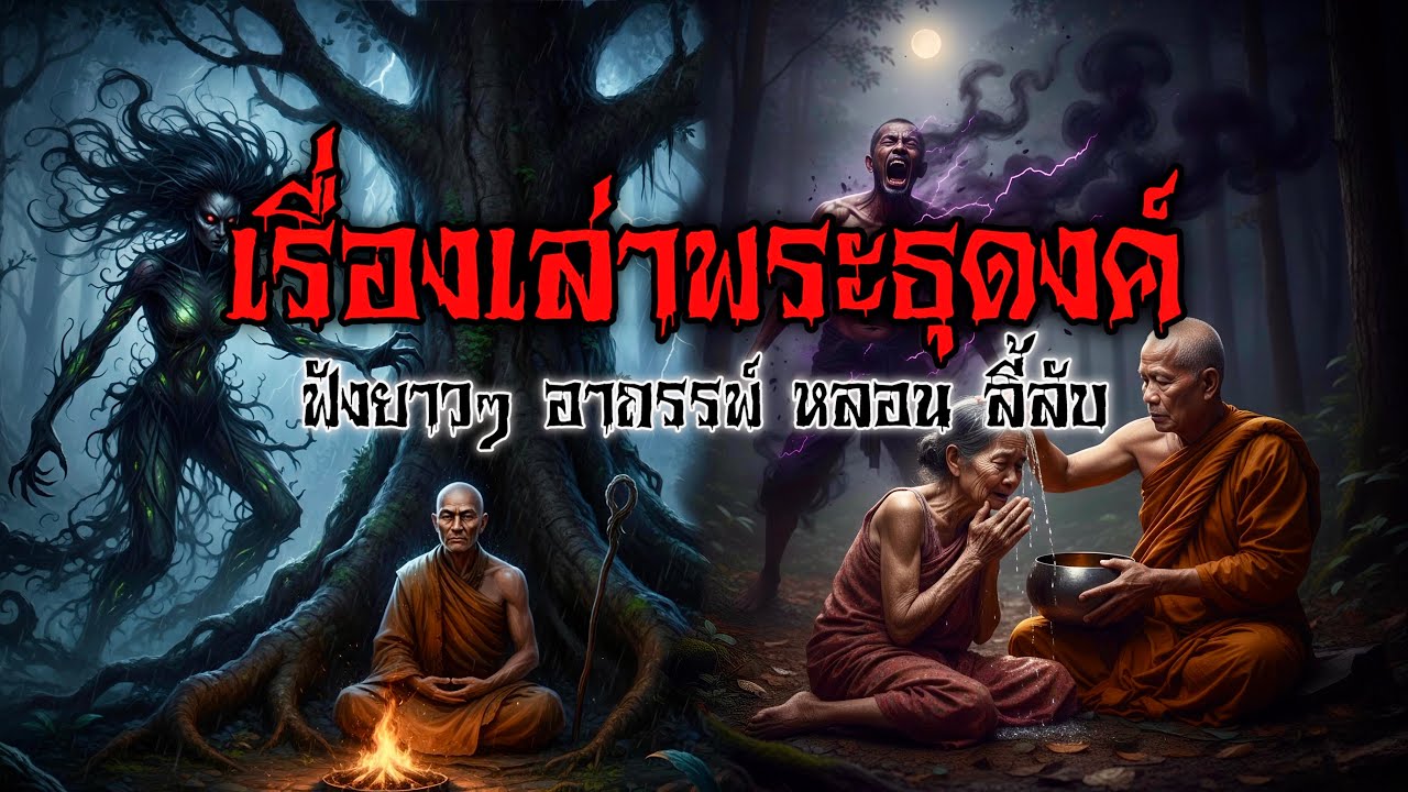 เรื่องเล่า พระธุดงค์ อาถรรพ์ ลี้ลับ ฟังยาวๆ | เรื่องเล่าเขย่าปอด