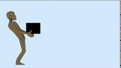 Lifting and Throwing Animation - Left View