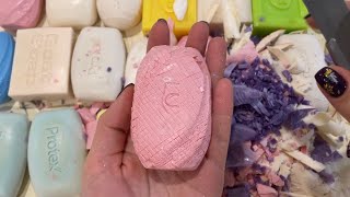 ASMR SOAP CUBES 😍 cutting soap cubes Palmolive, Lux, Australian Soap