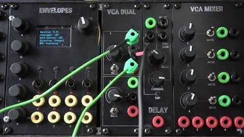 VCA Dual Module demo, 3dPdModular