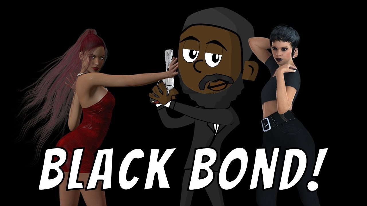 Dayodman Black James Bond Cartoon Youtube