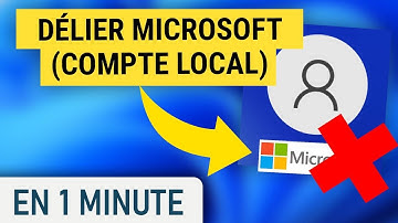 Basculer vers un compte local sur Windows 11