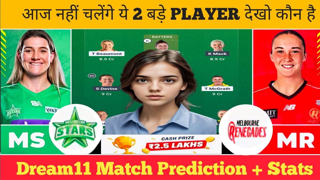 ST W vs SS W Dream11 Prediction | STW vs SSW Dream11 | ST-W vs SS-W Dream11 Team Today Prediction
