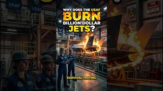Why US Engineers Set Billion-Dollar Stealth Aircraft on Fire #usmilitarycombat #military