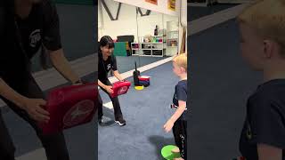 Awesome snap kicks from our students! 🥋🔥#martialarts  #kungfu