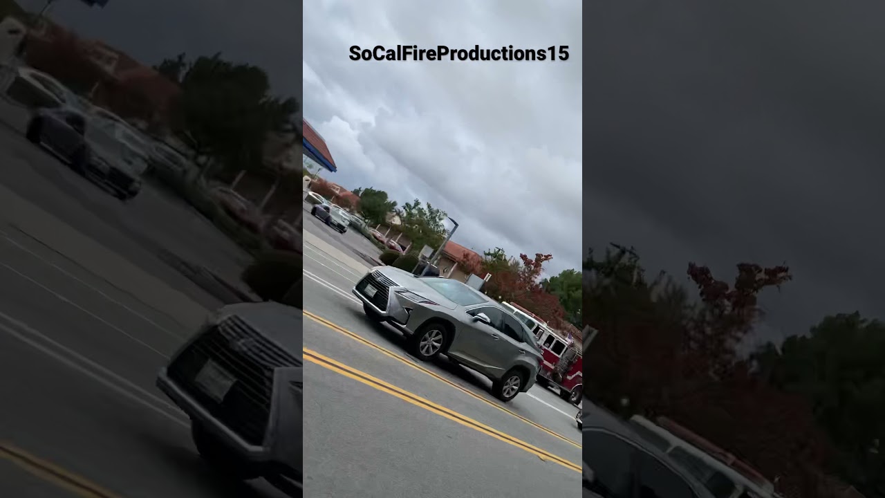 OCFA Engine 32 Clearing From Incident