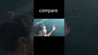Integer number compare #youtubeshorts #learnmaths #Integer