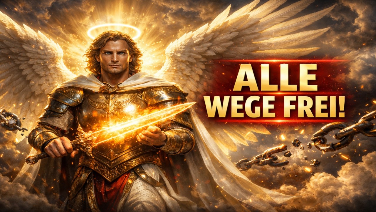 Efatá! Erzengel Michael entfernt alle Hindernisse auf deinem Weg zum Erfolg. Der Pfad ist frei. 777