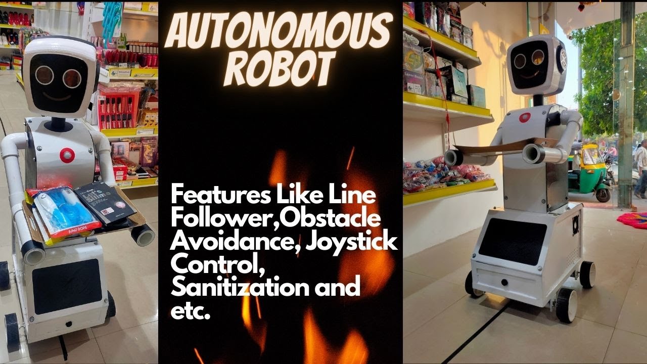 How Robot is Working, Coding of Robot, Hardware Overview, Mobile or ...