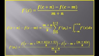 Idiot mainstream mathematics academics didn't realise they were dissing the mean value theorem.