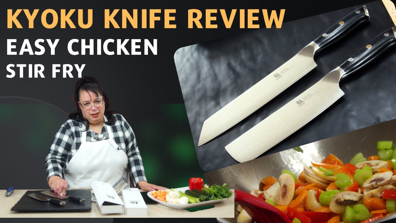 Kyoku Knife Review Boost Your Chicken Stir Fry Game! YouTube