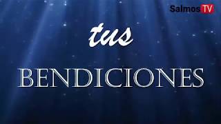 Video thumbnail of "Tus bendiciones en mi -  Lyric"