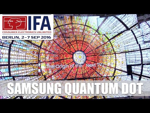 Samsung Quantum Dot-Technologie erklärt #IFA2016