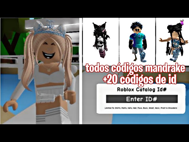 roblox catalog id brookhaven mandrake