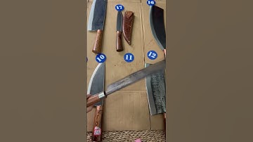 Dao Phúc Sen chuẩn đẹp. Dao bếp làm từ nhíp xe. Liên hệ đặt hàng: 0981.583.598