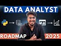 Top SKILLS Required to Become a DATA ANALYST in 2025 | FREE Roadmap for Freshers