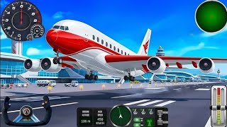 Flight Airplane City Simulator - Plane Boeing Emergency Landing - Android Gameplay screenshot 3
