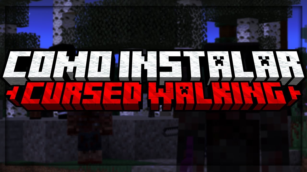 COMO BAIXAR E INSTALAR O MELHOR MODPACK DE APOCALIPSE ZUMBI NO MINECRAFT - CURSED WALKING