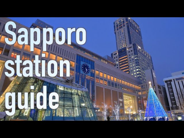 Sapporo station guide. Find a station layout, map and facilities guide. class=