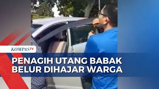 Diteriaki Maling, 2 Penagih Utang di Tangerang Selatan Babak Belur Dihajar Warga!
