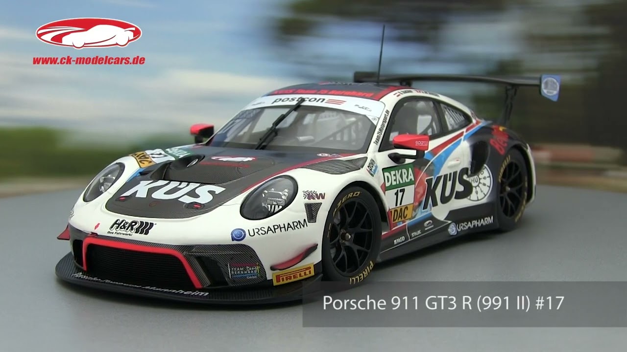 Minichamps 1:18 Porsche 911 GT3 R #17 ADAC GT Masters 2020 Team75